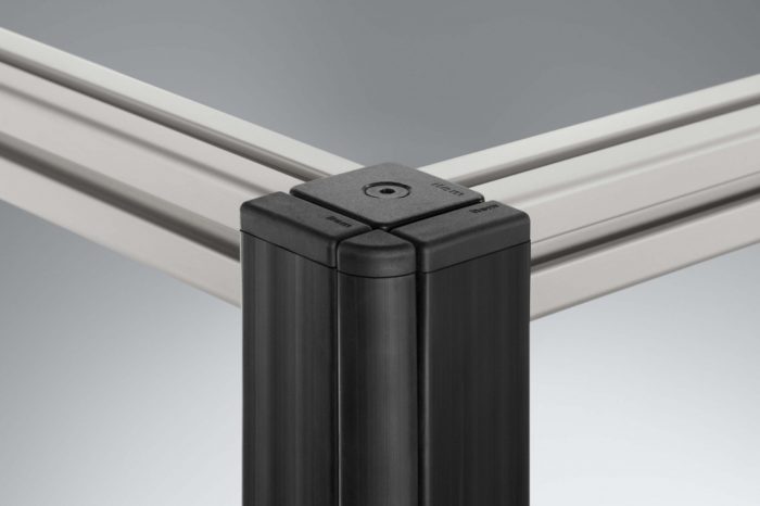 Protective Profile 8 40x16 ESD, black - 0.0.686.88
