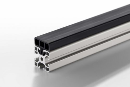 Protective Profile 8 40x16 ESD, black - 0.0.686.88