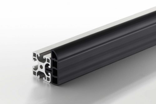 Protective Profile 8 40x16 R16 ESD, black - 0.0.686.90