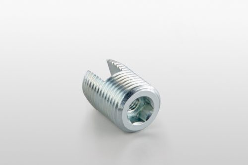Threaded Insert, Profile Tube D30 heavy duty M6, bright zinc-plated - 0.0.696.61