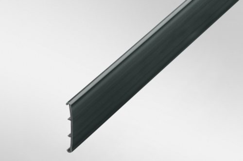 Slide Strip 48x2, plain ESD, black similar to RAL 9005 - 0.0.696.84