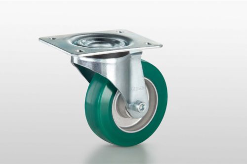 Castor D125 PU swivel 140x110 - 0.0.697.74