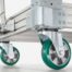 Castor D160 PU swivel 140x110 - 0.0.697.80