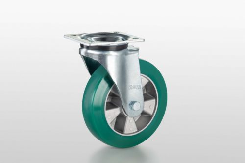 Castor D200 PU swivel 140x110 - 0.0.697.83