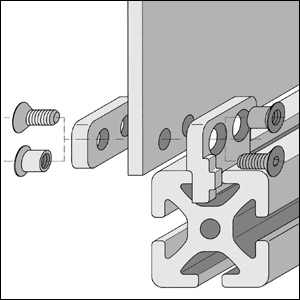 Sliding-Door Guide Set 8 - 0.0.406.66
