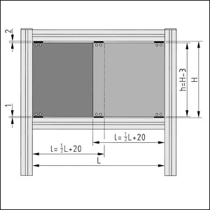 Sliding-Door Guide Set 8 - 0.0.406.66