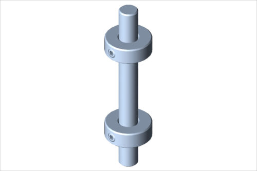 Hinge Pin D8x76 - 0.0.483.61
