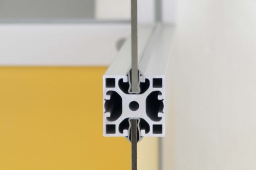 Double-Lip Seal 8 4-6mm, grey similar to RAL 7042 - 0.0.611.40
