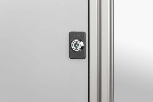Locking System 8, Double-Beard Lock with escutcheon, right-hand application - 0.0.619.27