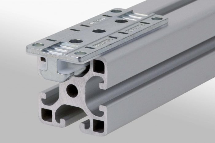 T-Slot Slider 8 80x40, Fastening Set Fixed Bearing - 0.0.619.62
