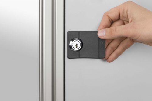 Locking System 8, Cylinder Lock with grip, left-hand application - 0.0.619.65