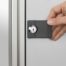 Locking System 8, Cylinder Lock with grip, left-hand application - 0.0.619.65