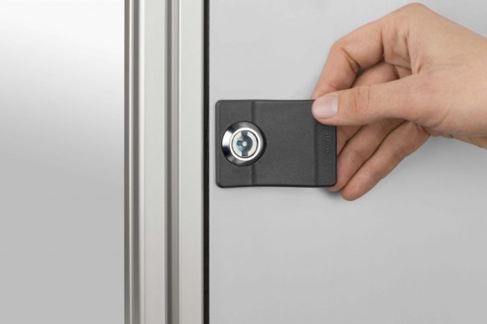 Locking System 8, Double-Beard Lock with grip, left-hand application - 0.0.619.66