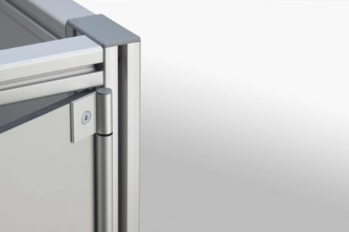 Hinge Al light, Pin Set D6 - 0.0.621.16