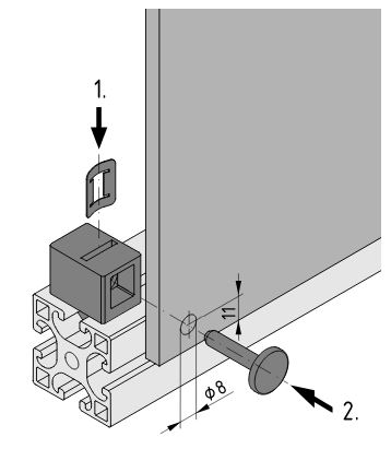 Quick Multiblock 8 with Non-Removable Pin