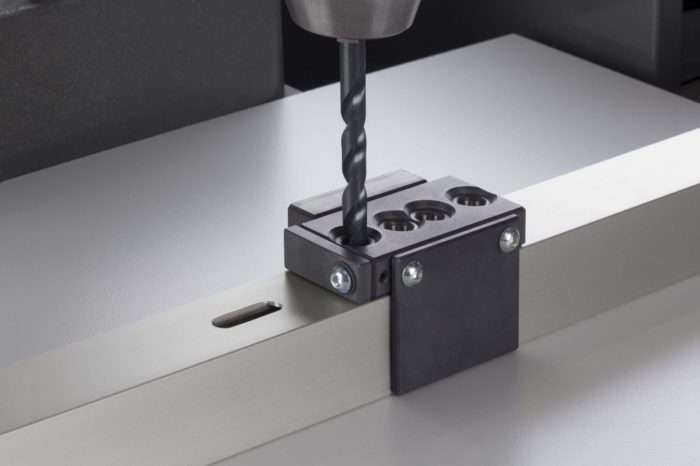 Drilling Jig 8 40, T-Slot Opening - 0.0.642.70
