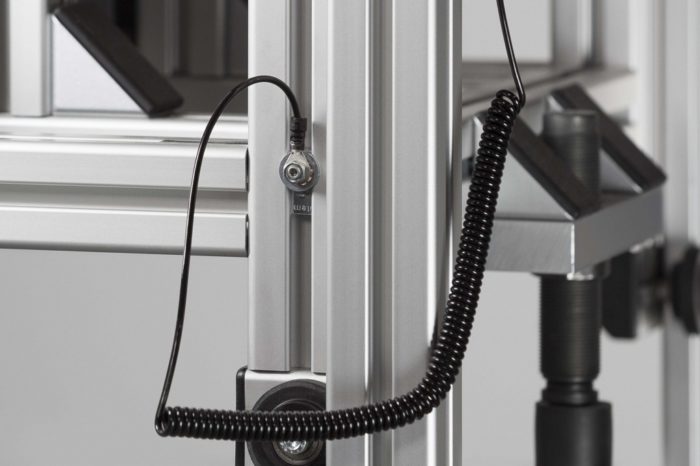 ESD Spiral Connection Cable - Ring Connector 5 mm - 0.0.650.54