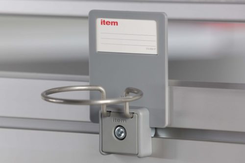 Label Backplate, Hook and Holder System, grey - 0.0.654.53