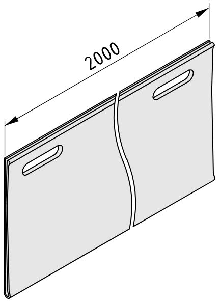 Label Hanger Profile H42, transparent - 0.0.654.91
