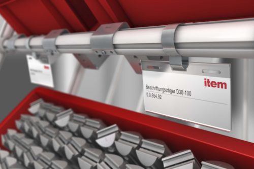 Label Hanger Profile H42, transparent - 0.0.654.91