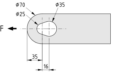 Drawbar D25-610 - 0.0.674.29