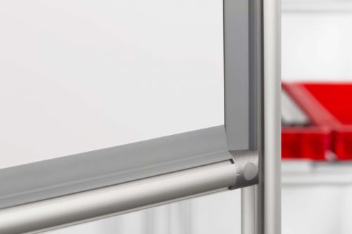 Panel-Fixing Strip D30, grey similar to RAL 7042 - 0.0.675.37
