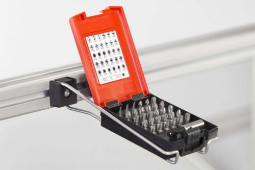 Container Holder 8 160, black - 0.0.684.17
