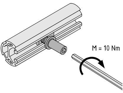 Latch Bolt Set D9.5-22.5-M8 0.0.697.00