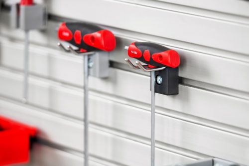 Double Hook 8 40x20, black similar to RAL 9005 - 0.0.698.00