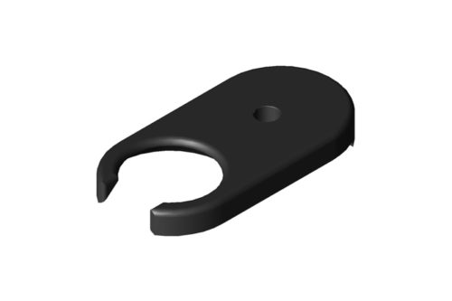 Foot Clamp D80, black - 0.0.265.30