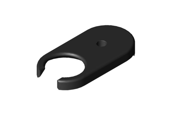 Foot Clamp D80, black - 0.0.265.30
