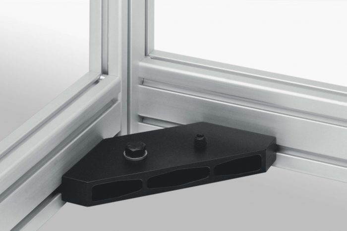 Floor-Fastening Set, bright zinc-plated