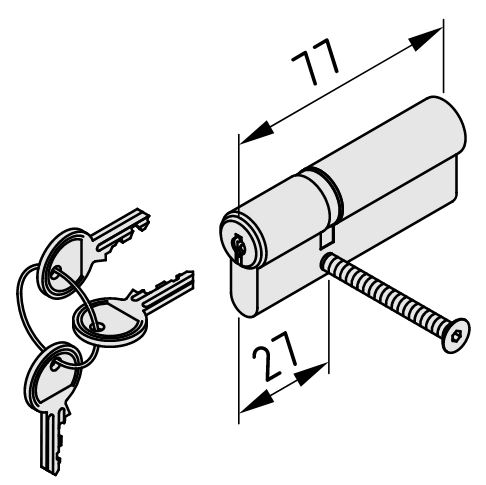 Profile Cylinder - 0.0.458.42