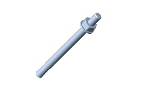Floor-Fastening Set M10x135, bright zinc-plated - 0.0.485.82