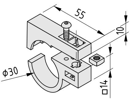 Panel Fastener D30 - 0.0.630.74