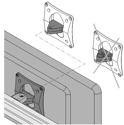 Monitor Mounting Joint 8 VESA 75-100 - 0.0.653.42