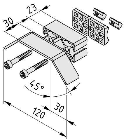 Release Unit D30 Actuator Ramp 120-61 - 0.0.659.55
