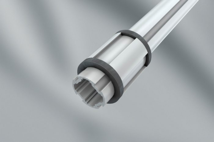 Plain Bearing Sleeve D40/D30 ESD, black similar to RAL 9005 - 0.0.665.63