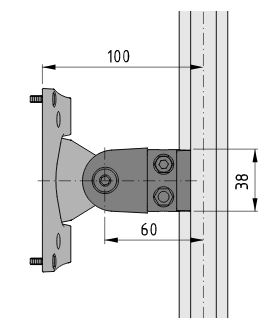 Monitor Mounting Joint D30 VESA 75-100 - 0.0.671.22