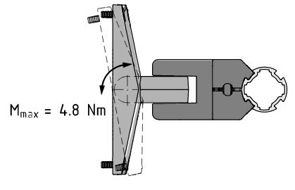 Monitor Mounting Joint D30 VESA 75-100 - 0.0.671.22