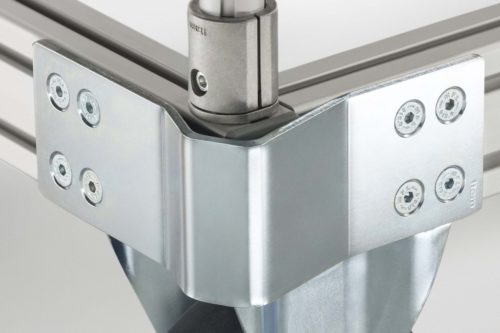 Fastening Set for Corner Deflector Guard 8 St 160x160x80 - 0.0.673.11