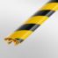 Warning and Protective Profile D30 R28-90°, yellow, similar to RAL 1023 - 0.0.675.25