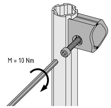 Fastener D30-45°, internal - 0.0.678.66