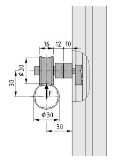 Roller D30/D6-16 - 0.0.681.68