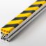 Warning and Protective Profile 8 40x16, yellow, similar to RAL 1023 - 0.0.689.23