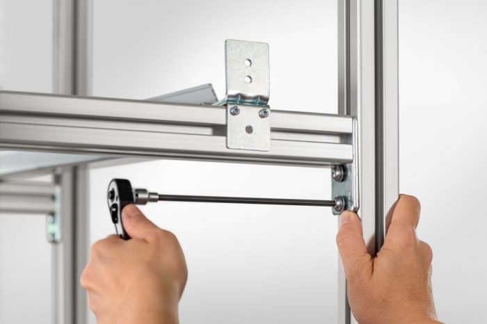 Profile Holder Set 8 St 40x40 - 0.0.696.45