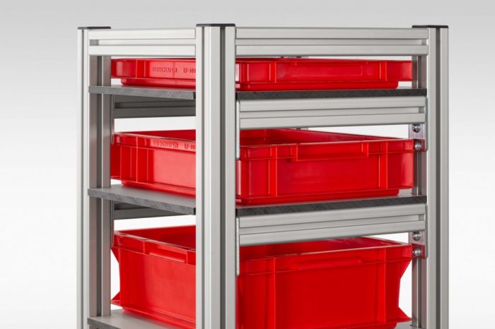 Profile Holder Set 8 St 40x40 - 0.0.696.45