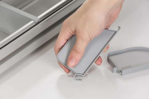 Storage Profile 8 120x60 Divider, grey similar to RAL 7042 - 0.0.658.54