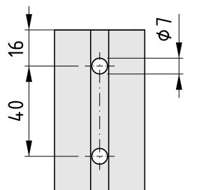 Standard-Fastening Set 8, one-sided - 0.0.672.99