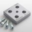 Transport Plate Set 8 80x80 St, M10 - 0.0.698.19